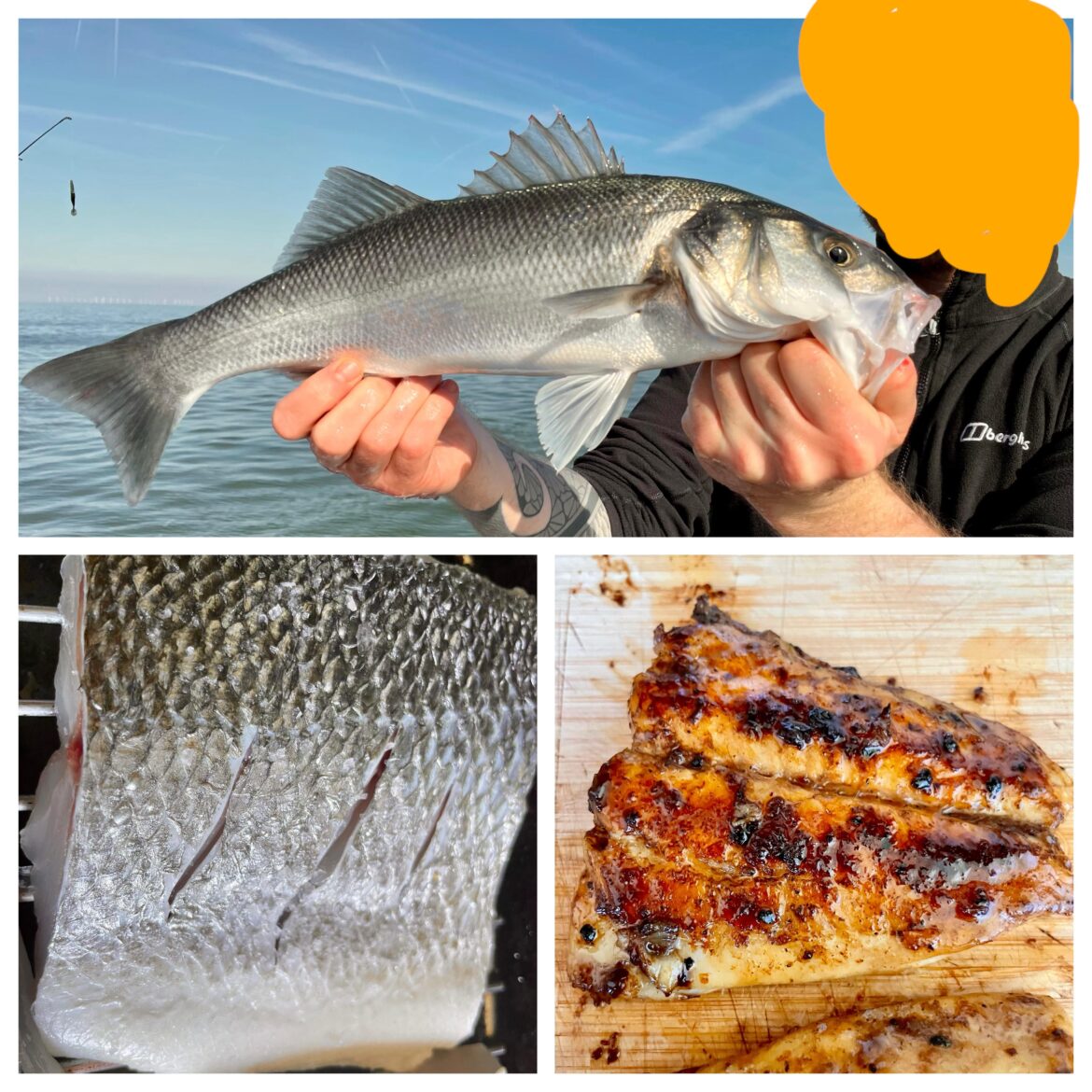 Caught a fish cooked a fish