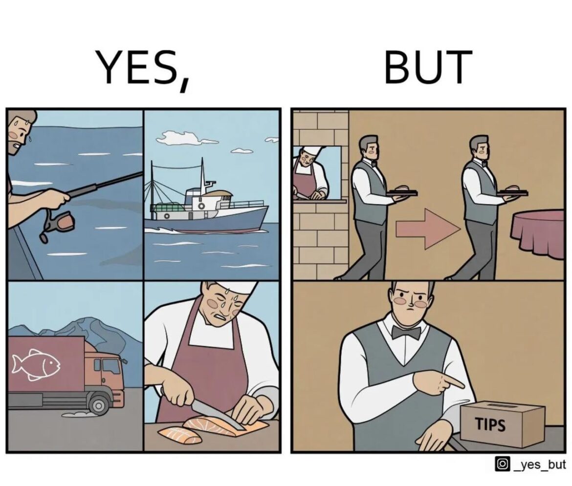 So these people just close their eyes and shove their fingers in their ears while they're in restaurants, huh? It's crazy that people can have so little understanding of what goes into their experience at a restaurant.