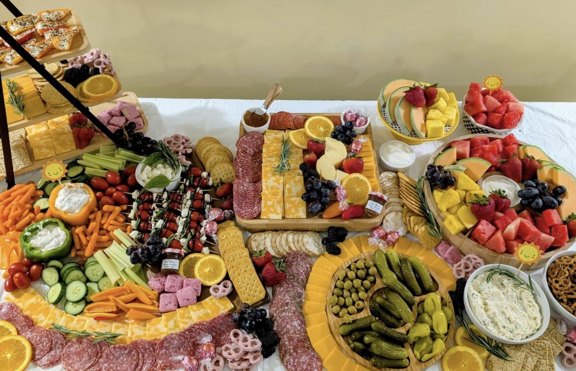 Amateur board for a friend’s party 🧀