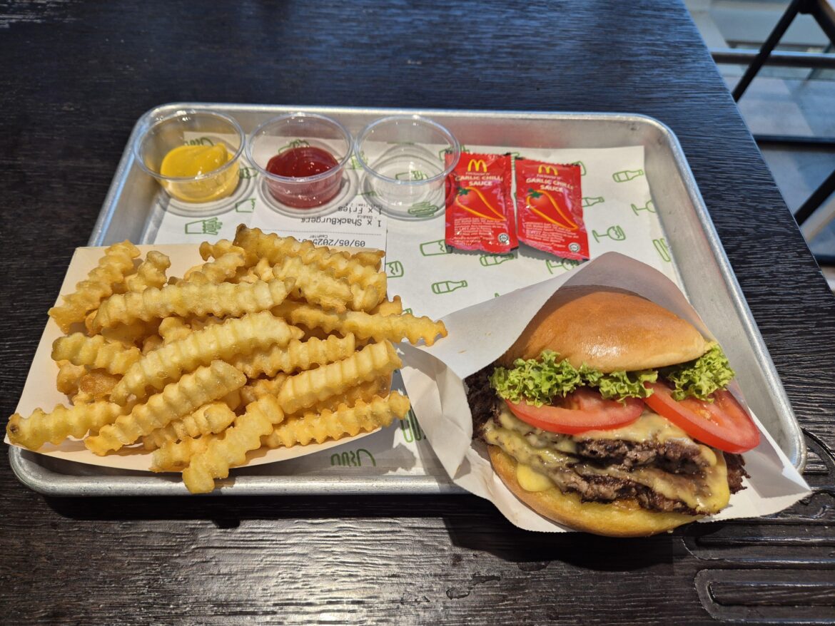 Ended a 6 year abstinence of Shake Shack today