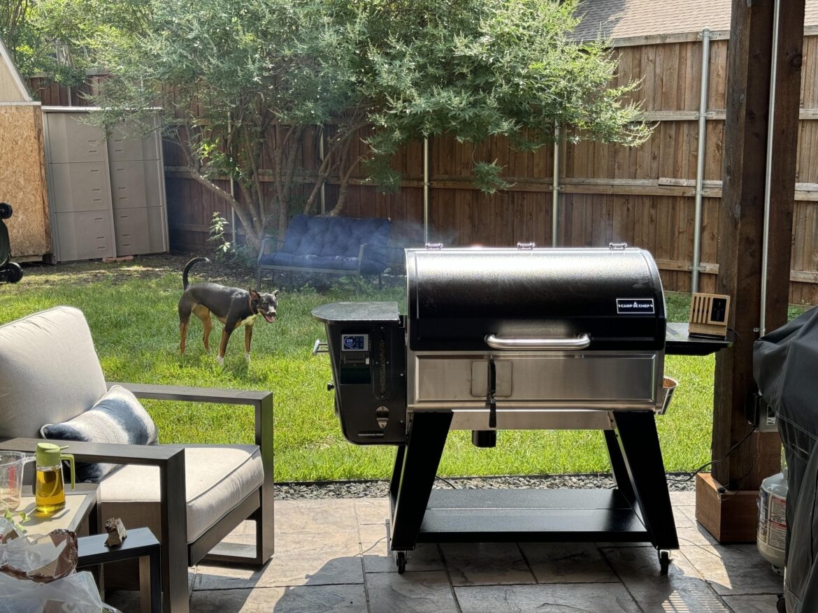 Does it get any better than this? (new smoker day!)