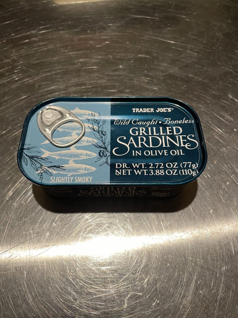 TJ's Grilled Sardines in olive oil