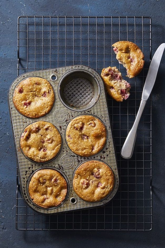 Very Berry Quinoa Muffins very berry quinoa muffins in a muffin tin