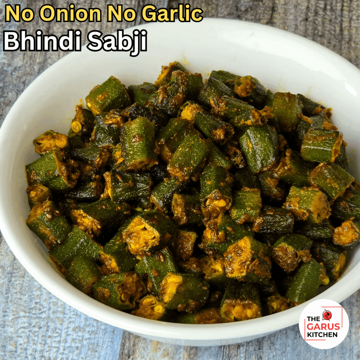 Bhindi Sabzi Recipe No Onion No Garlic | Okra Fry Indian Style
