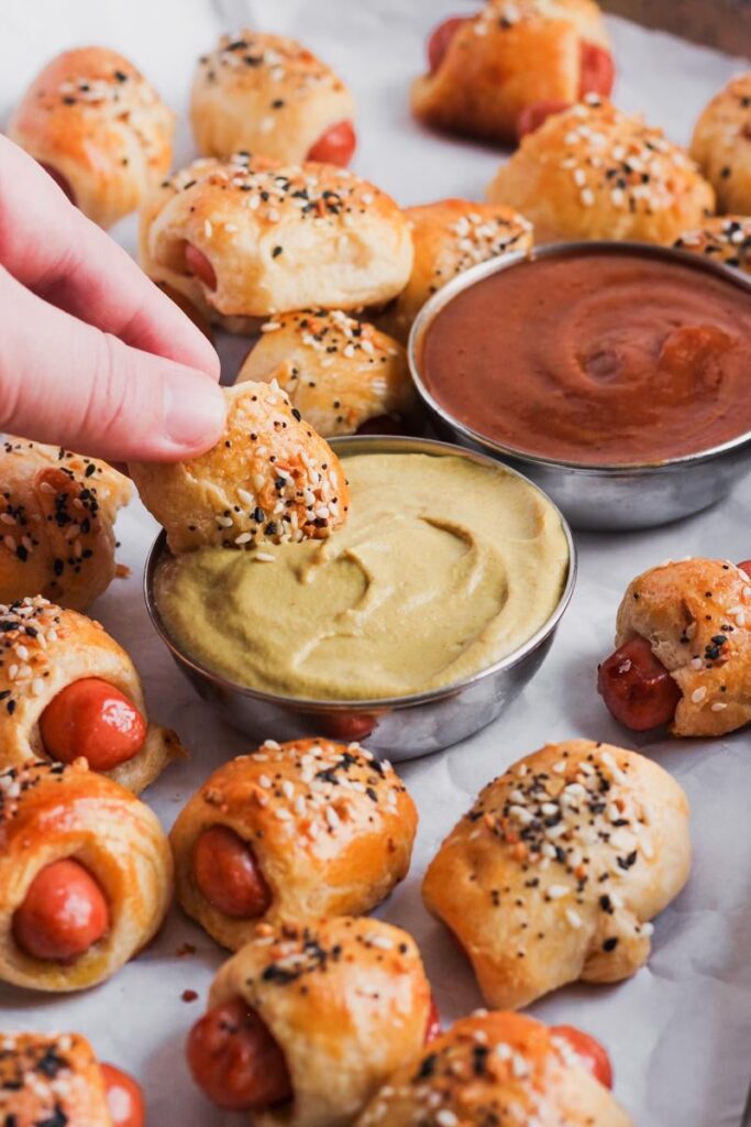Everything Bagel Pigs in a Blanket