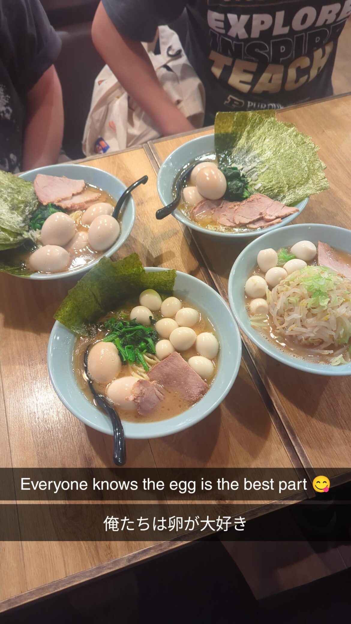 Dream come true. Where my egg lovers at?