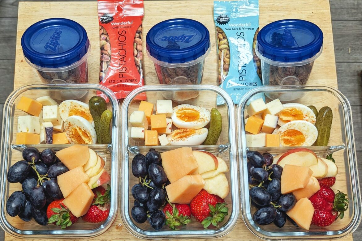 Three days of Roadtrip Snacks