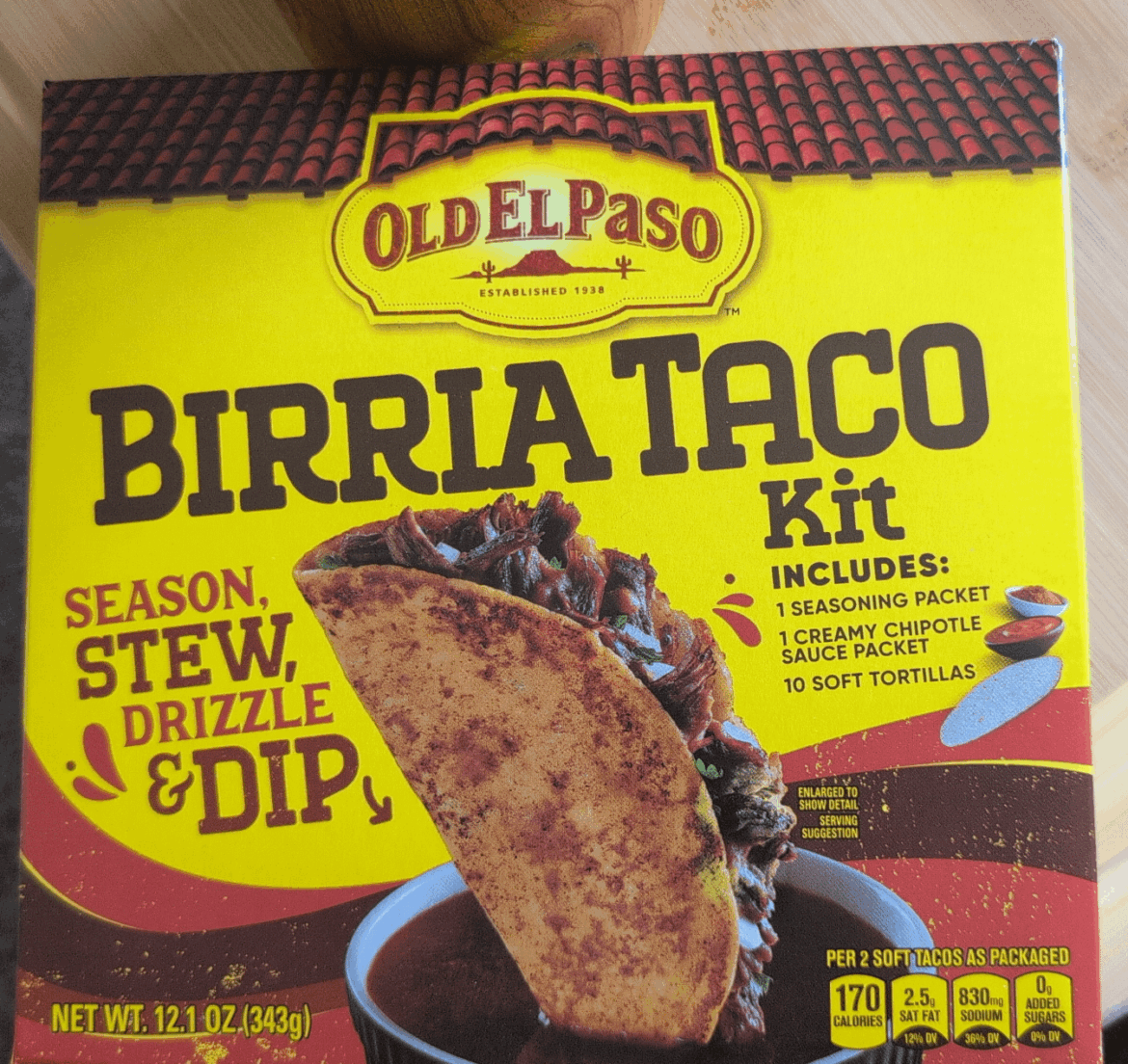 Great introductory kit of birria Great introductory kit of birria