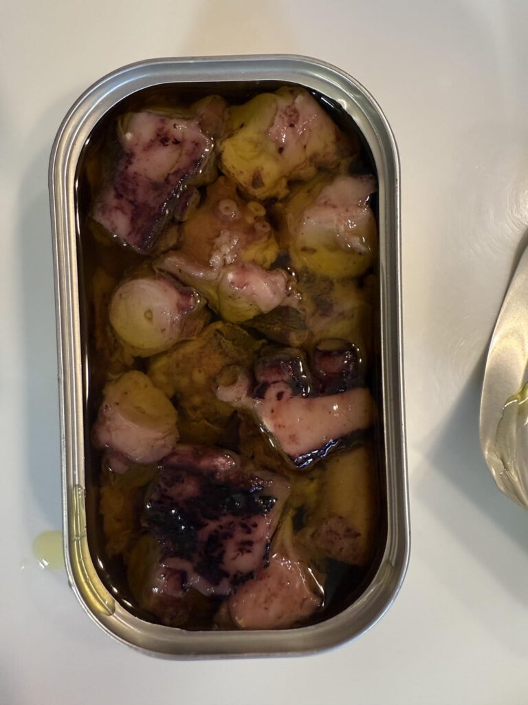 The Jose Gourmet octopus was awesome!