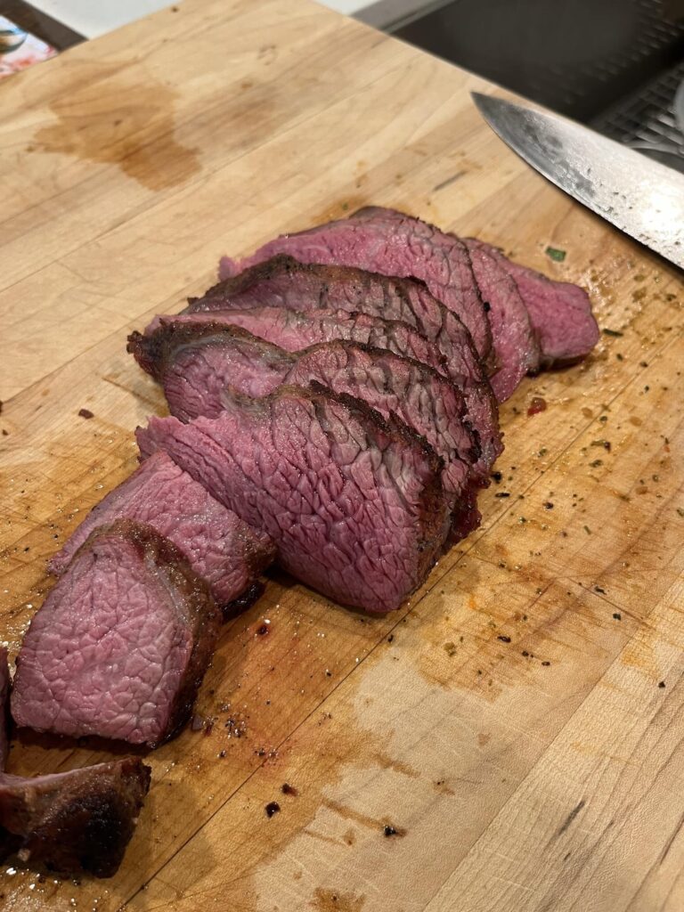 First Smoked Tri tip First Smoked Tri tip