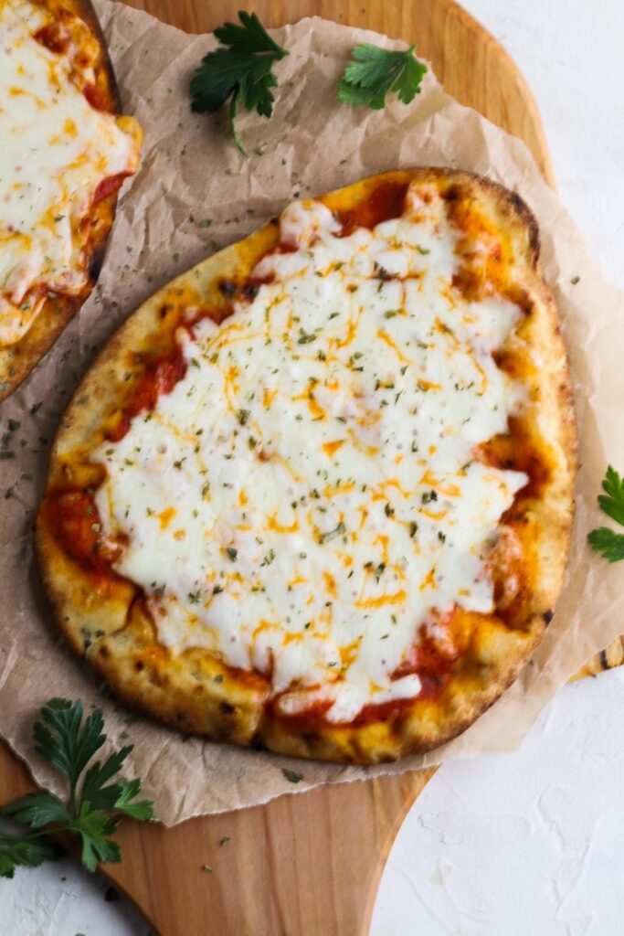 [OC] Grilled Flatbread Pizza