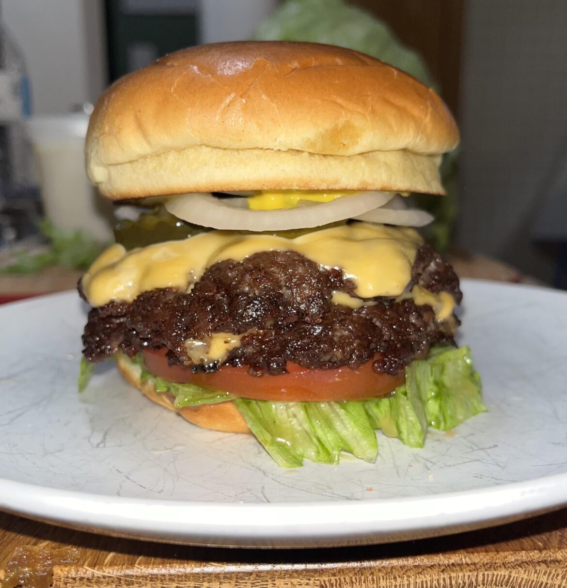 Made burger