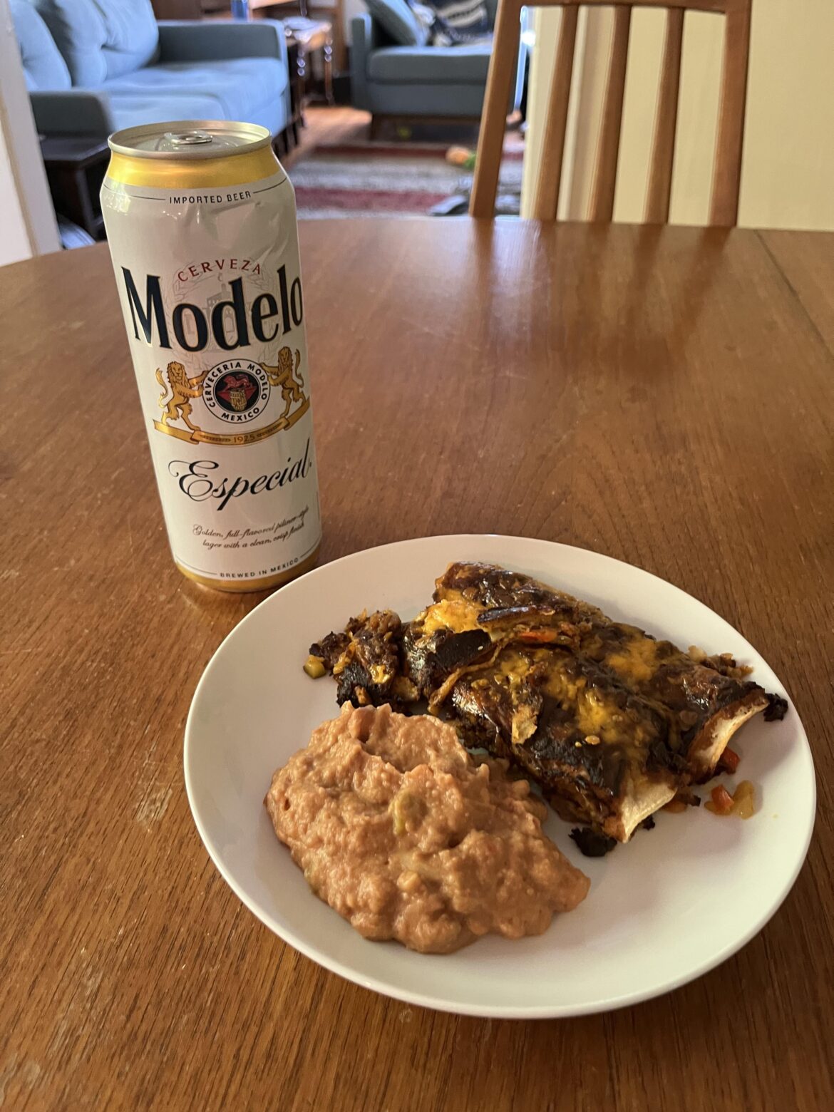 I feel like an enchilada is just a taco by another name- happy Cinco de Mayo!