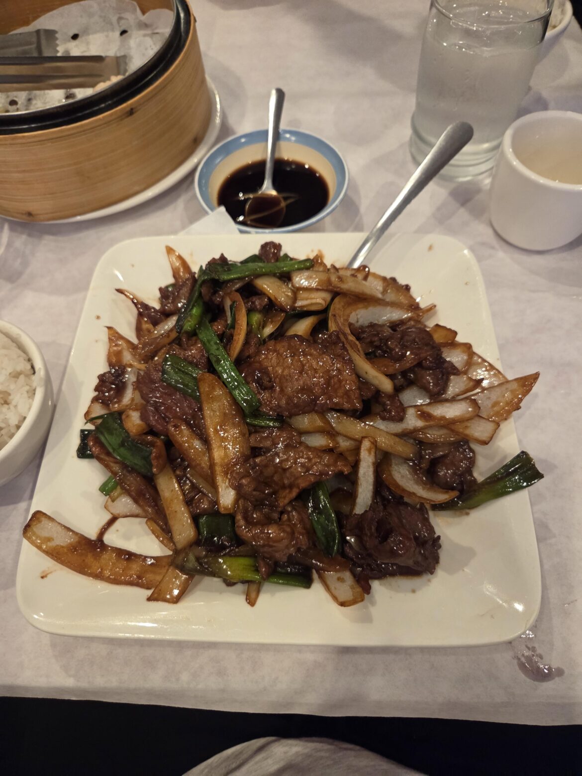 A little beef with my onions!