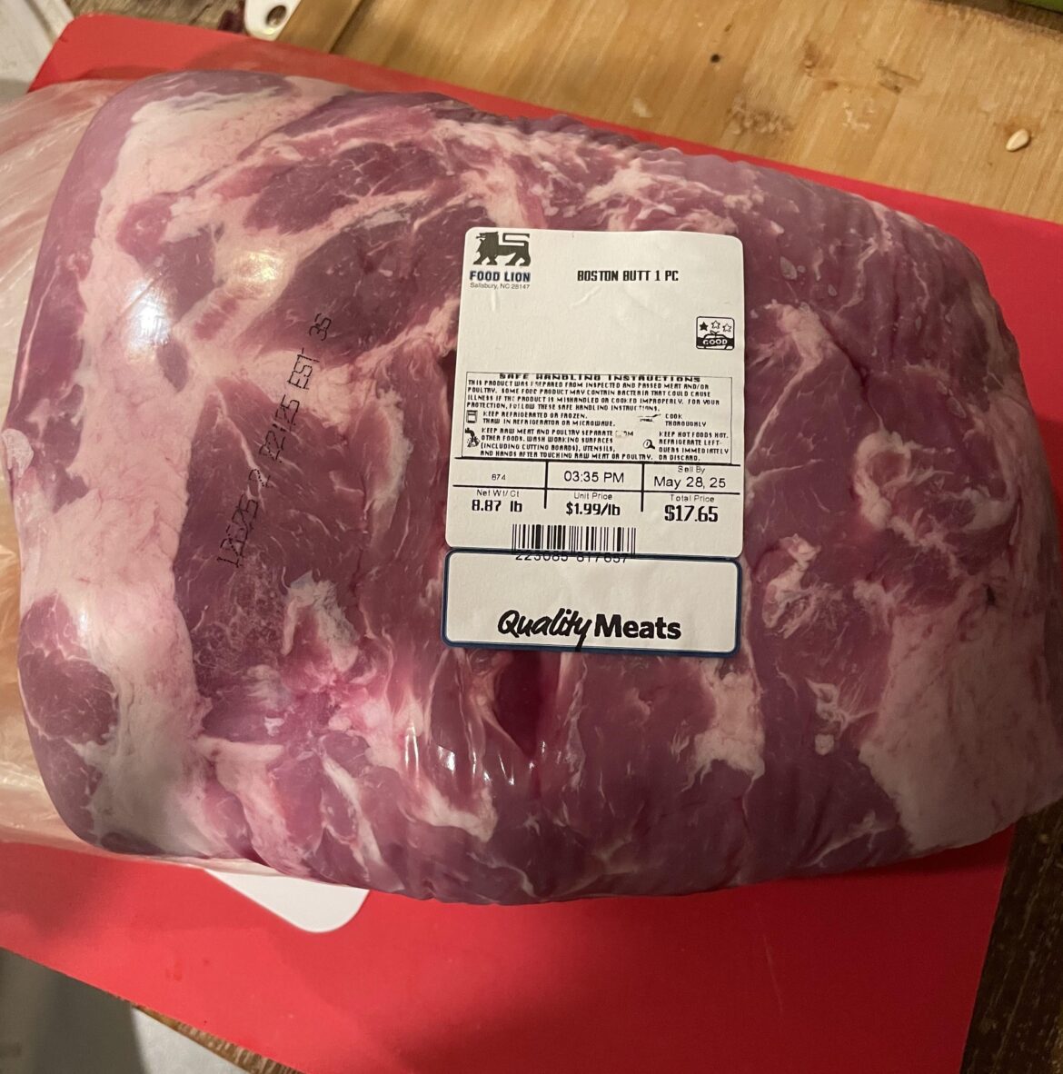 Help!!! Best way to cut a bone-in pork shoulder in half? Help!!! Best way to cut a bone-in pork shoulder in half?