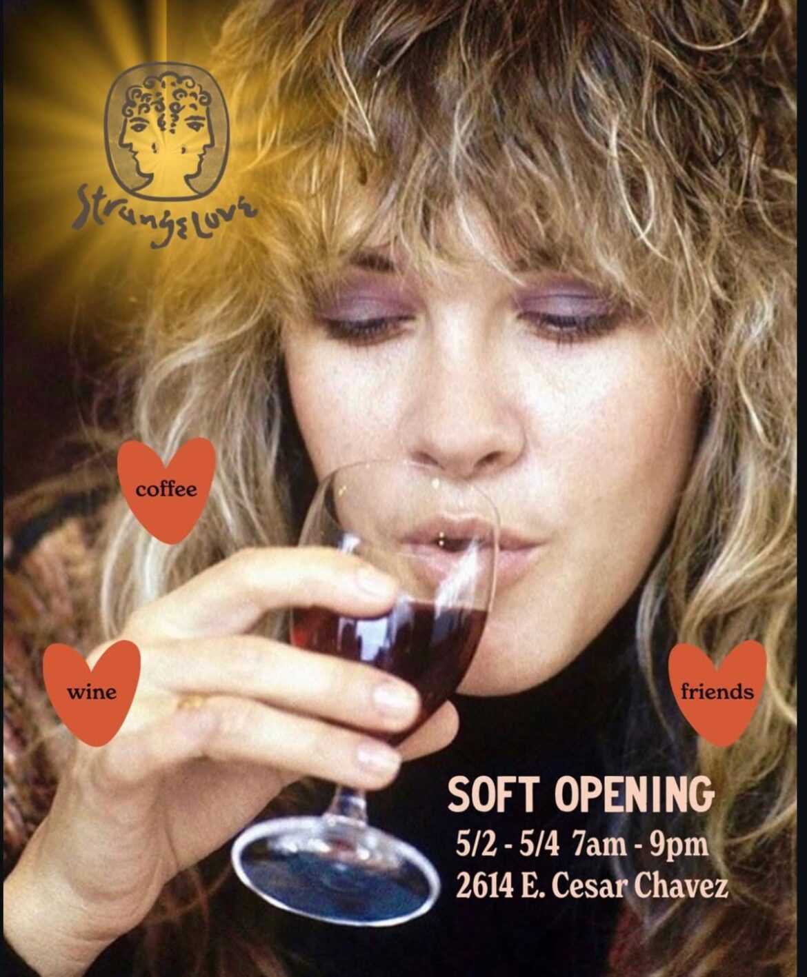 Strange Love, a new Coffee Shop and Wine Bar from the Teams Behind Figure 8 and Small Victory, Set to Open on E. Cesar Chavez in May 2025