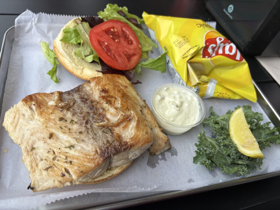 Mahi mahi 🐠 sandwich 🥪