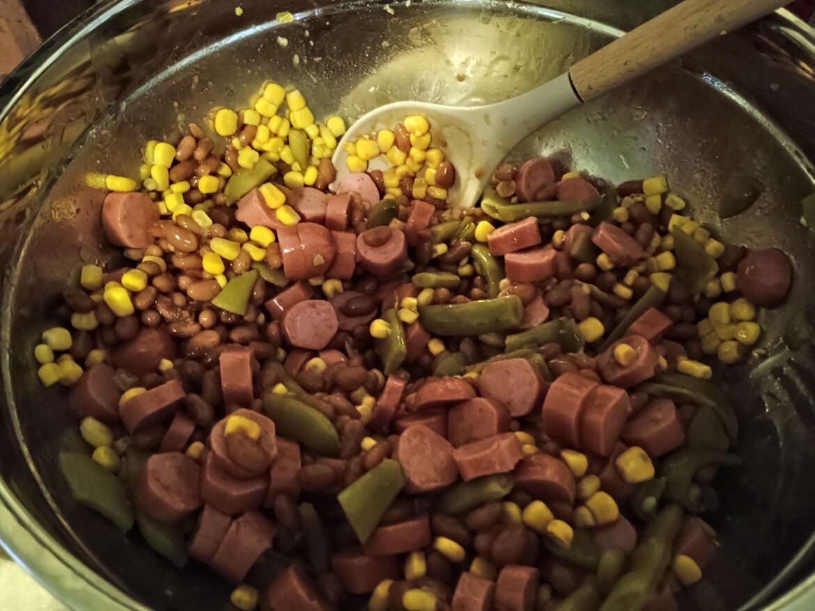 I present to you "beanie weenie"