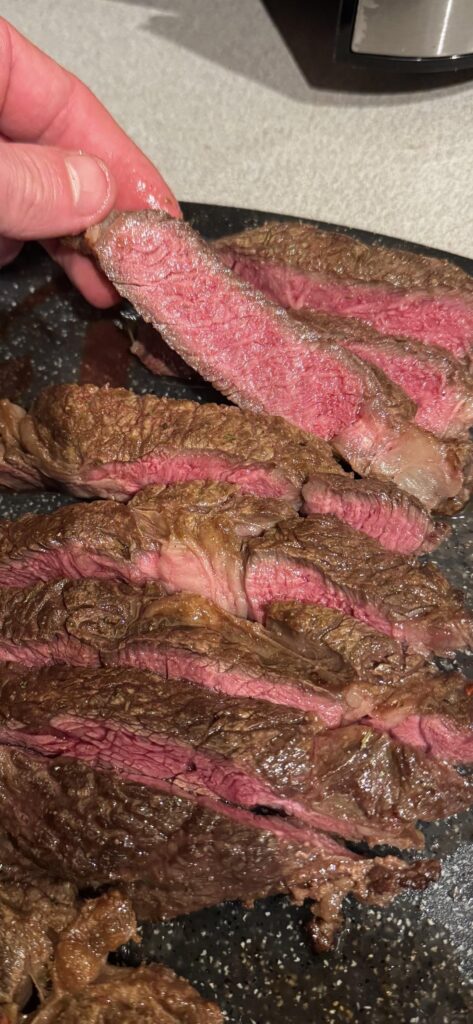 anyone else try air frying a steak?