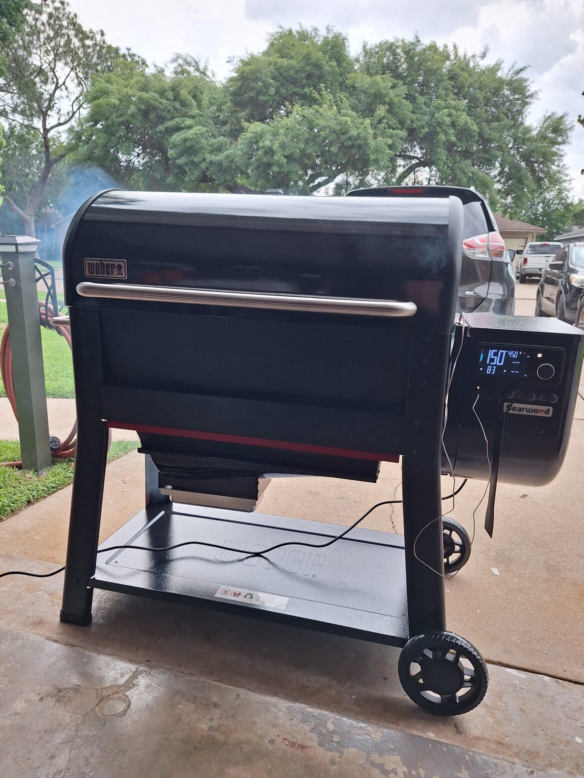 Well I took the Traeger back and upgraded to the Searwood XL 600.