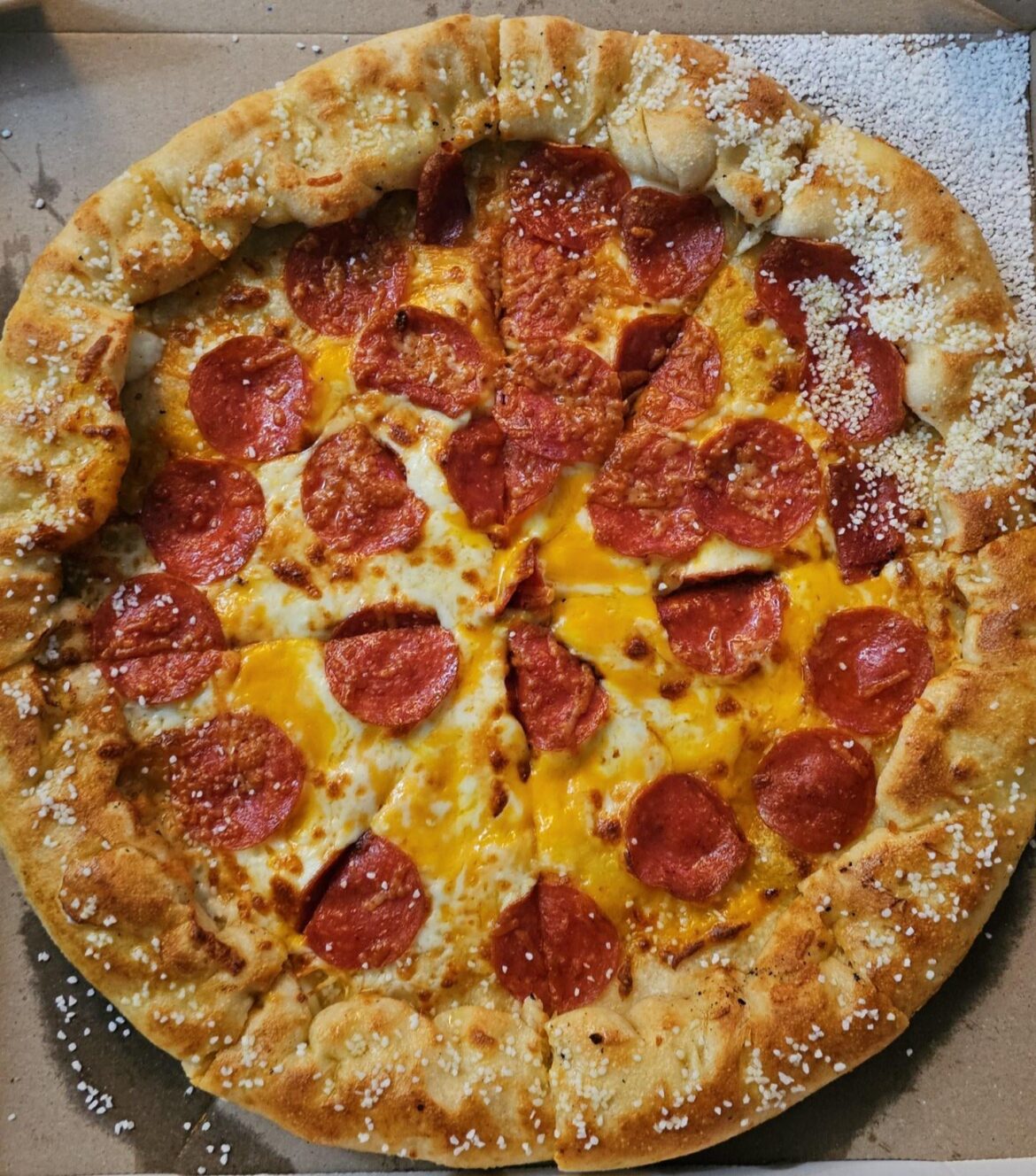 Little Caesars Stuffed Crust Pretzel Pizza