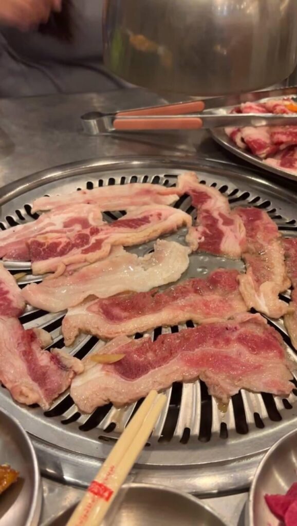 We had k-bbq for mother’s day dinner with the whole fam. It was fun since, it’s our first time.