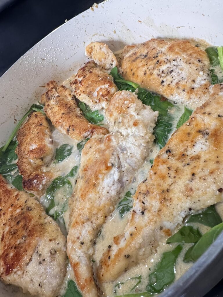 Keto chicken piccata l