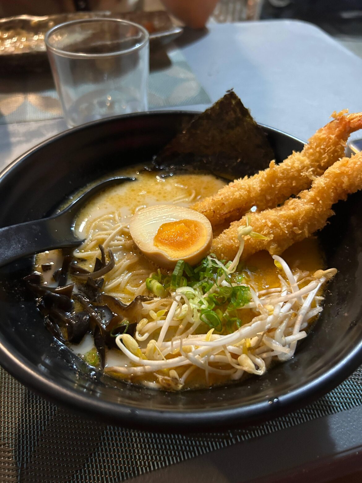 A personal favorite (Tempura Tonkotsu)