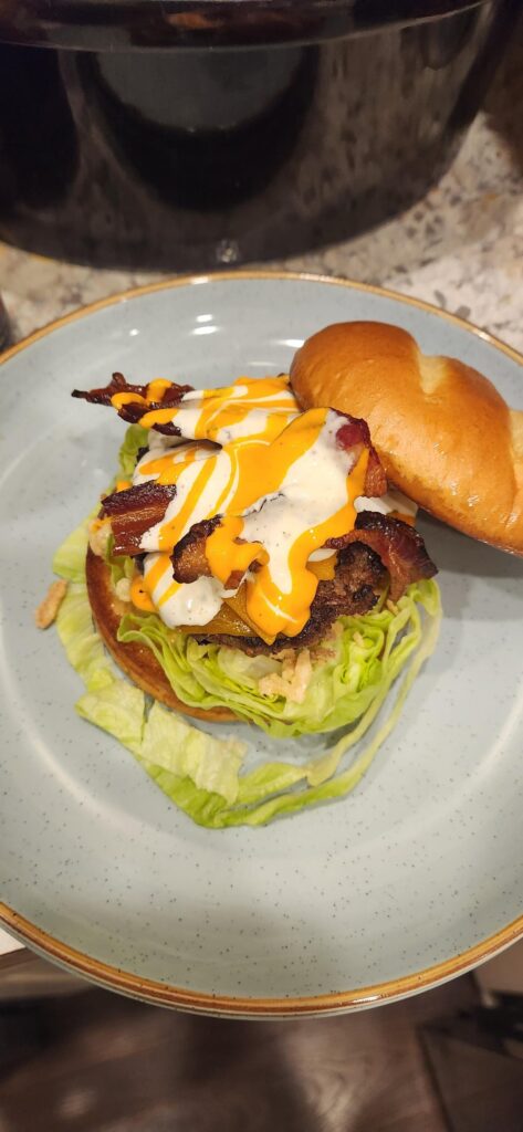 Buffalo burgers tonight