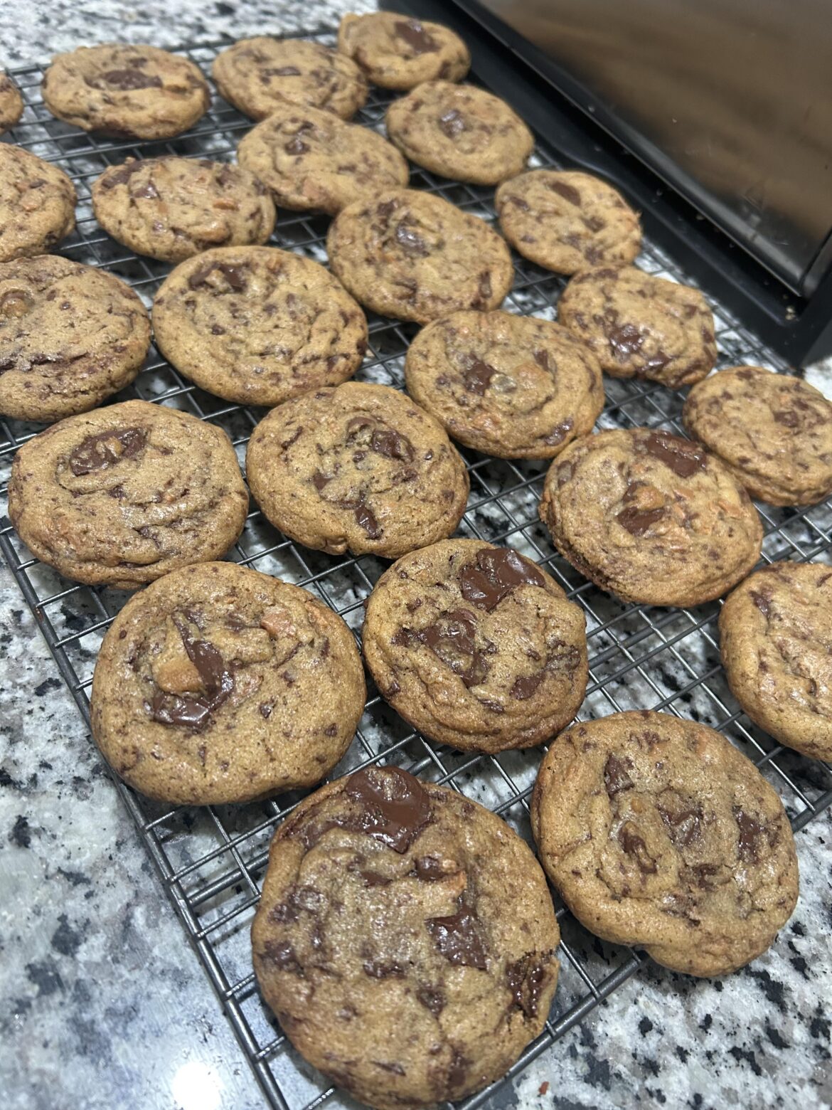 Got some pretty scary health news this week but my favorite chocolate chip cookies always help