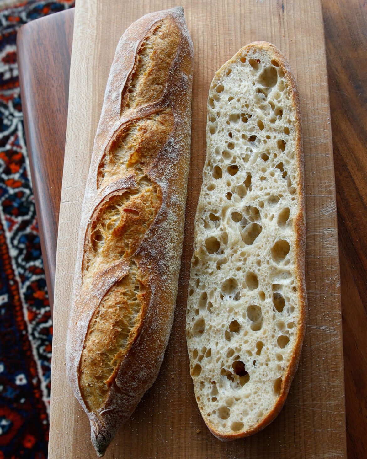Poolish and levain . Finally getting the hang of shaping and scoring