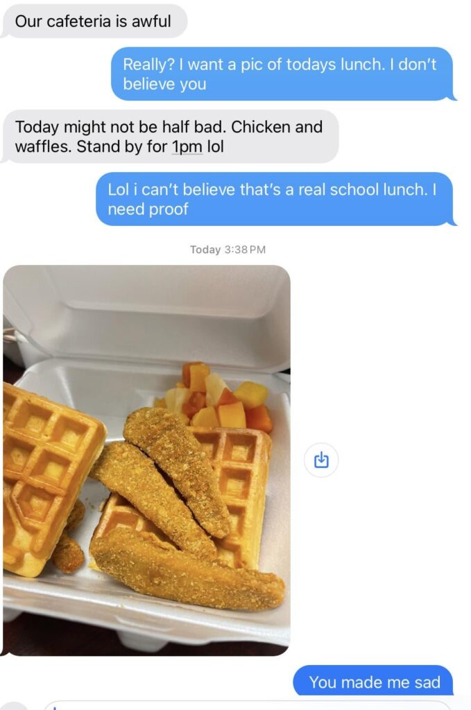 School employee friend wasn’t kidding