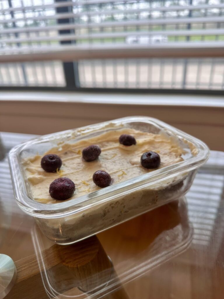 blueberry pancake bowl (280 cal / 30g protein) with toppings! blueberry pancake bowl (280 cal / 30g protein) with toppings!