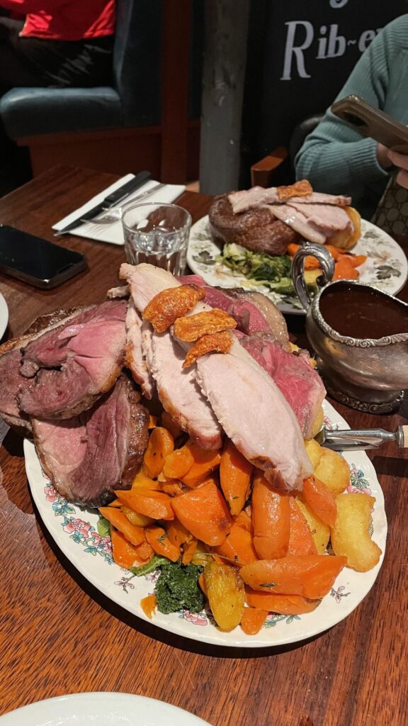 Sunday roast feast