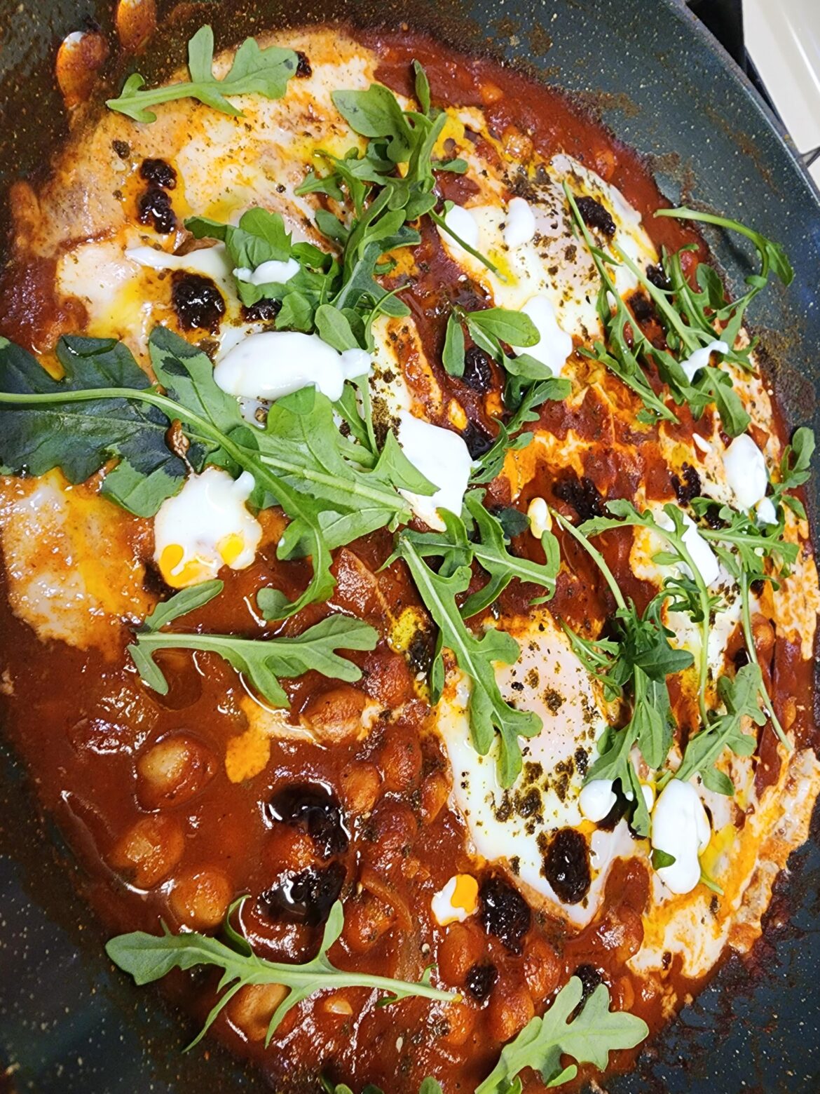 Shakshuka with chickpeas