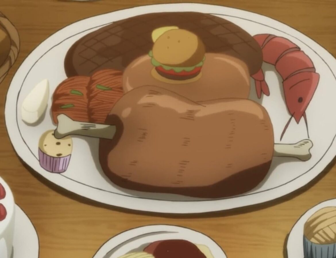 Does this type of cartoon/anime meat exist in real life?