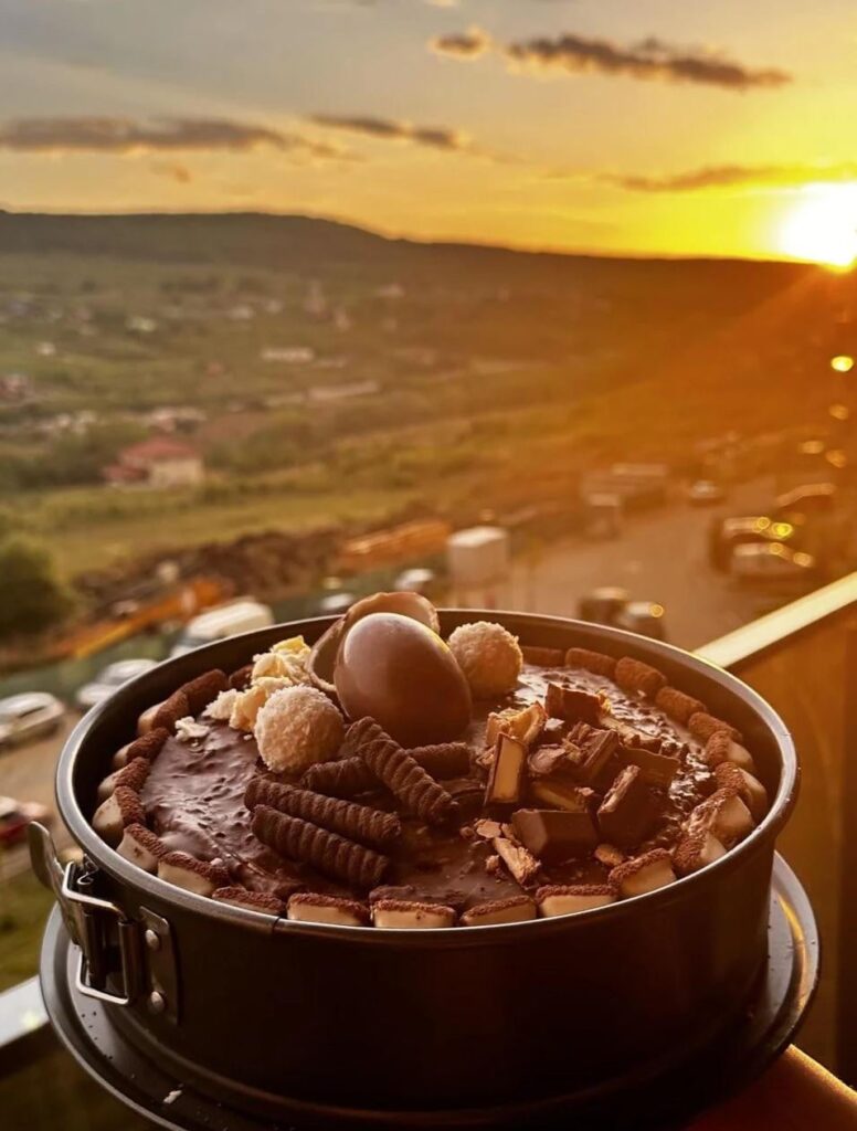 My first kinder cake 🤤