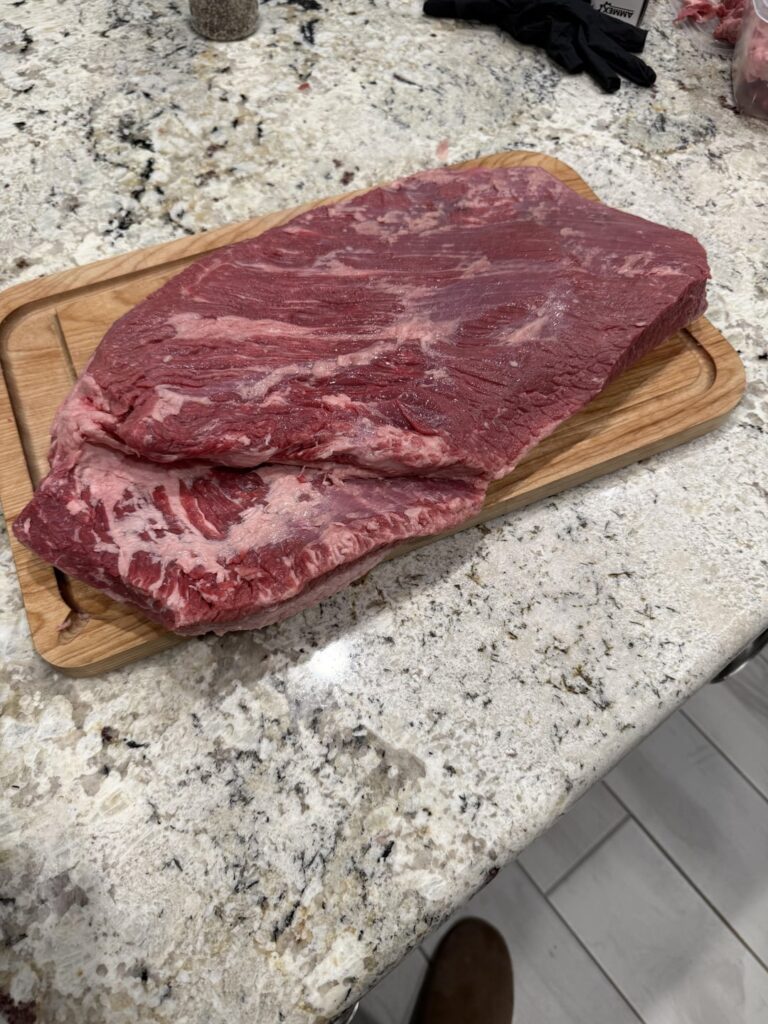 Second time smoking brisket