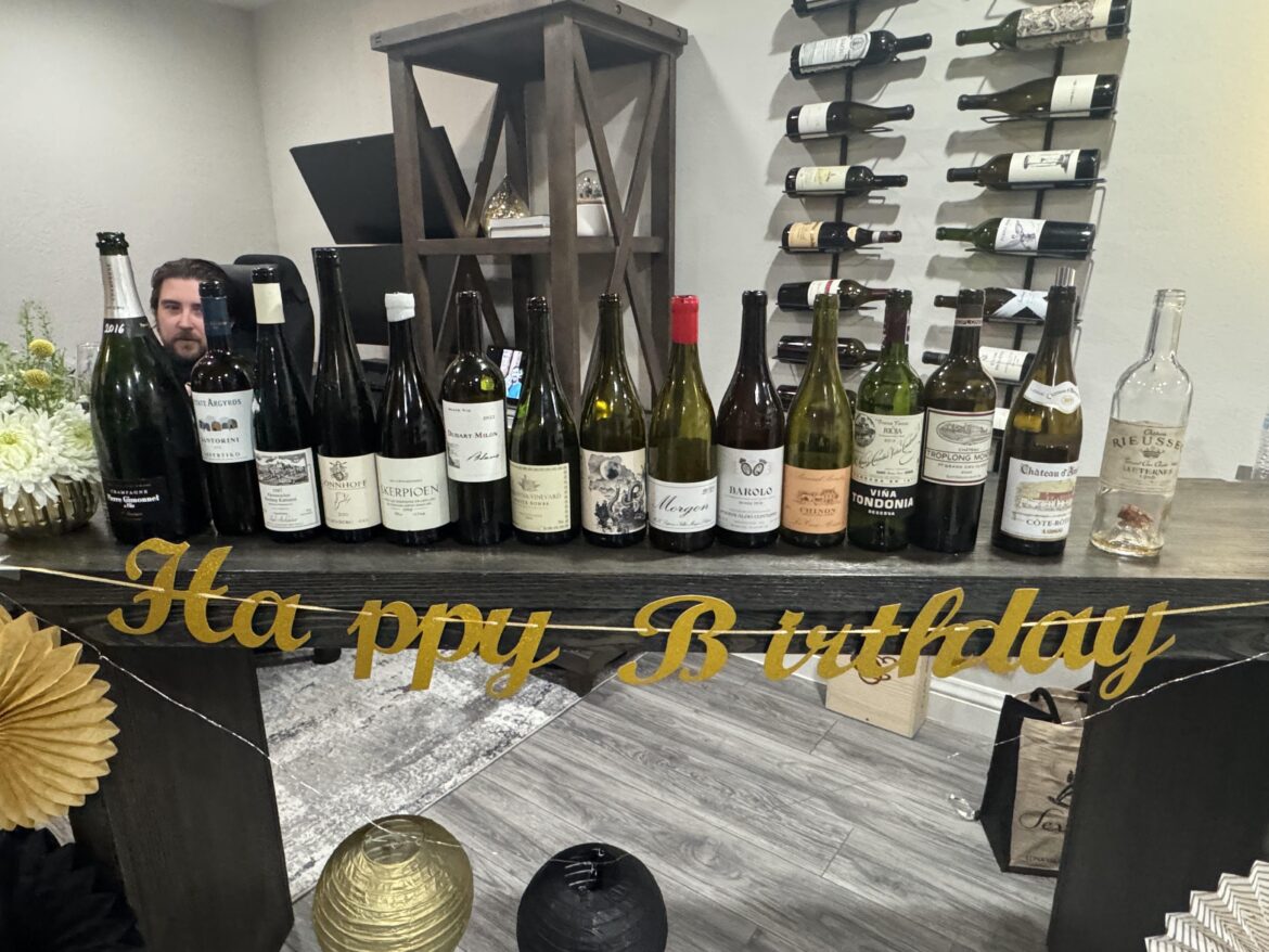 Organized this tasting for my friends birthday! Some serious surprises Organized this tasting for my friends birthday! Some serious surprises