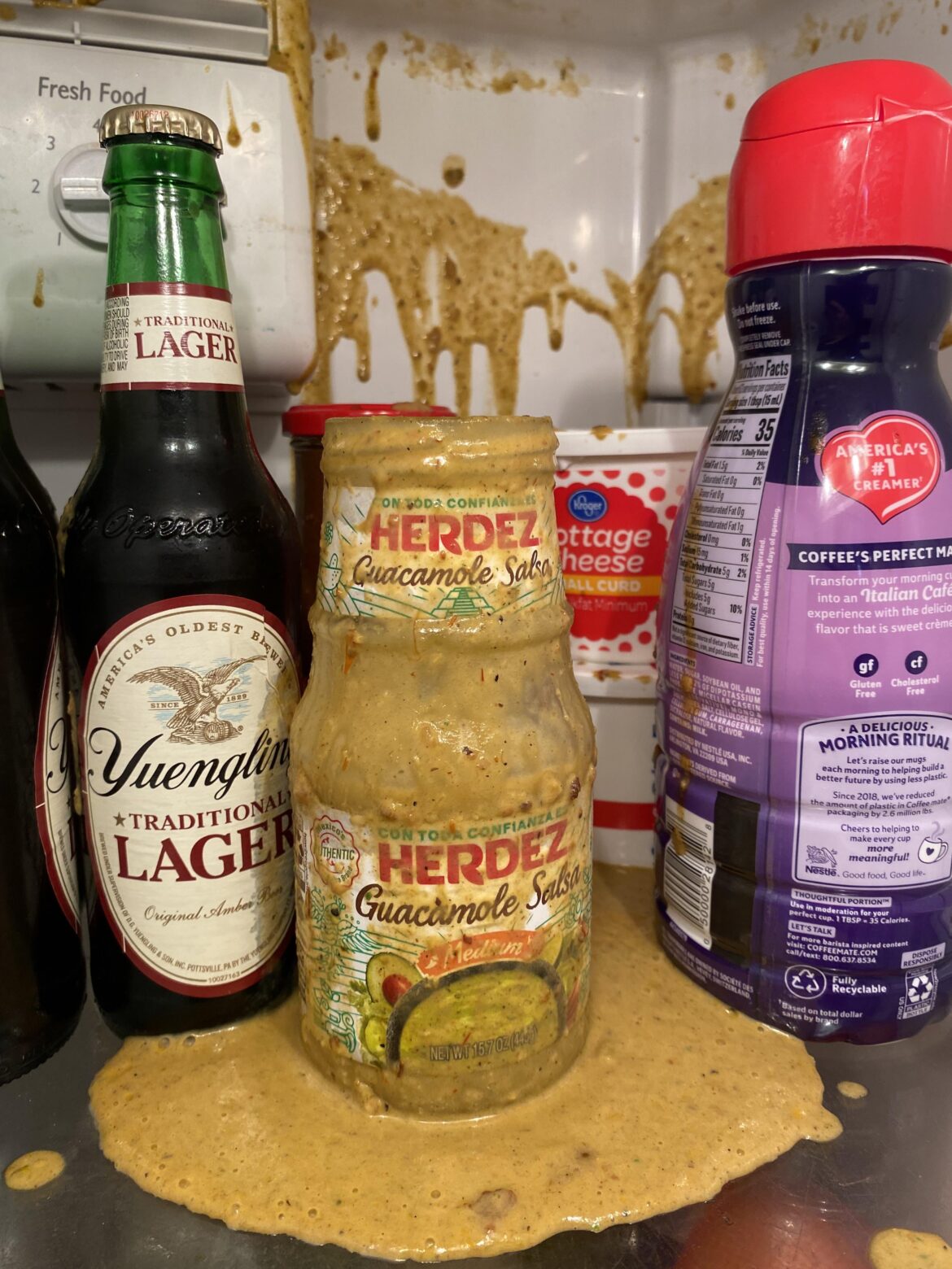 I made some custom Salsa a week ago and it exploded today