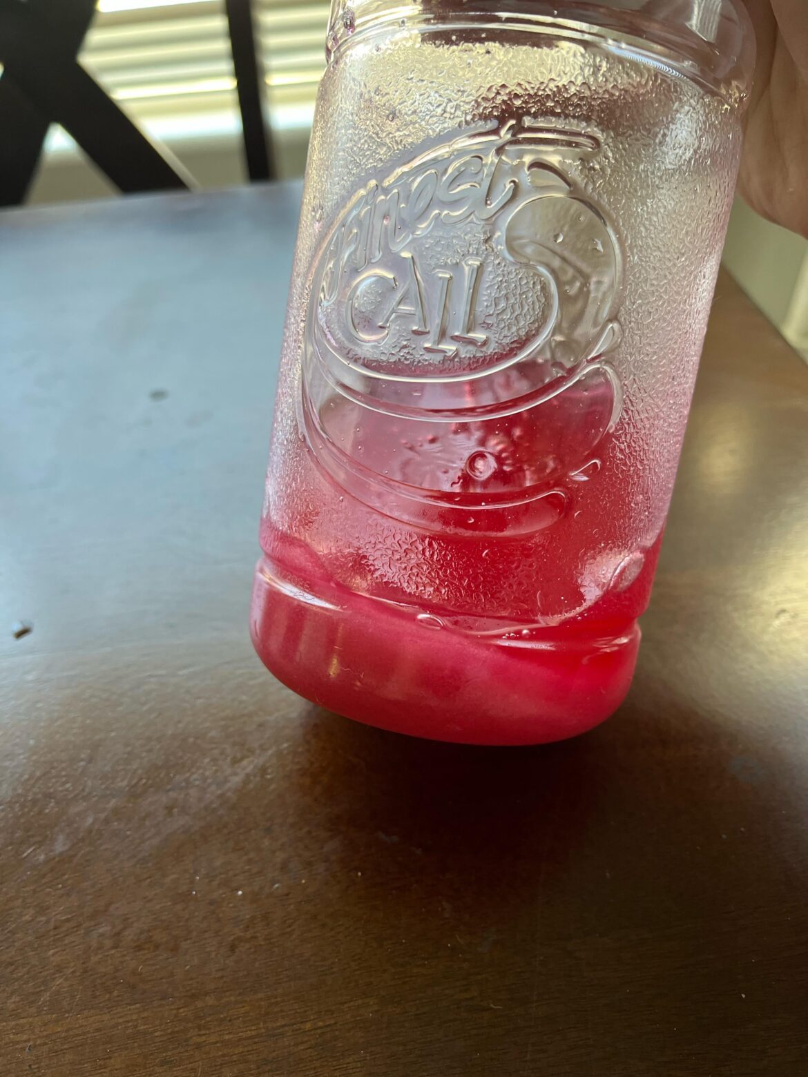 anyone use finest cali syrup and seen this layer in the bottom?
