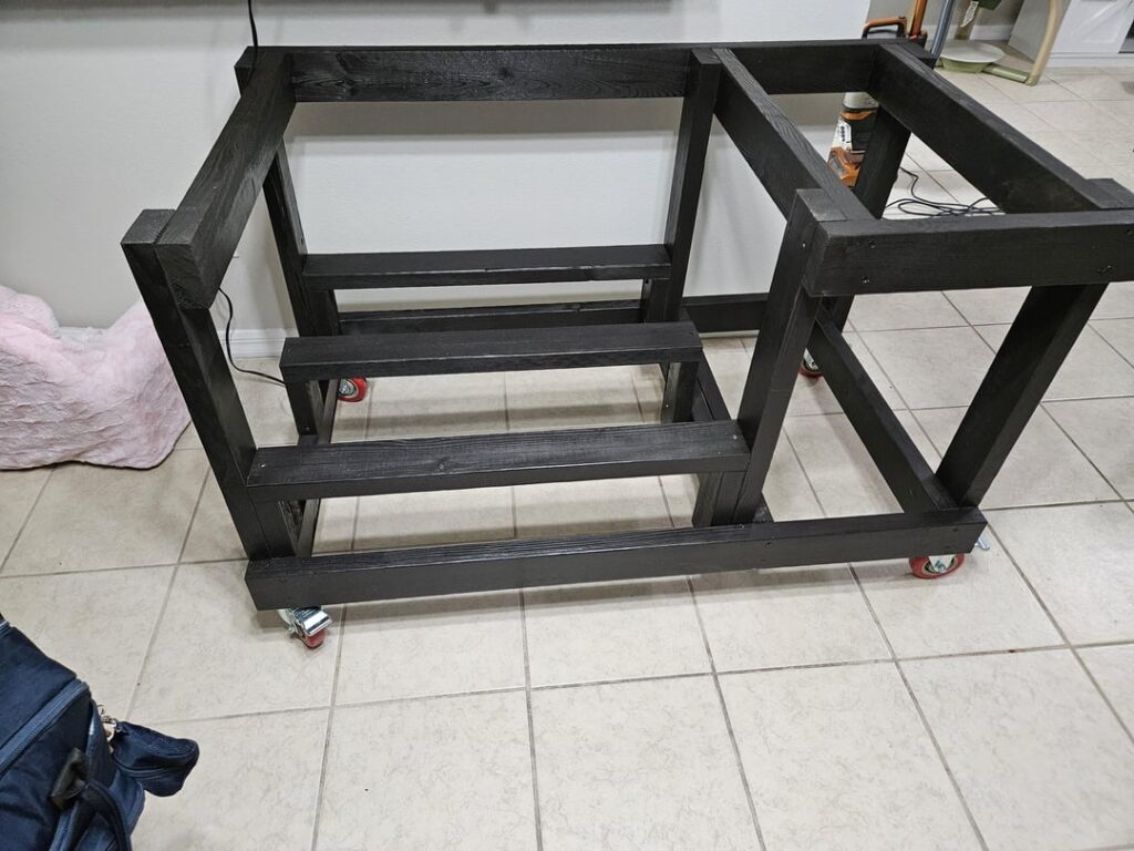 Kamado Table Stage 1 Done