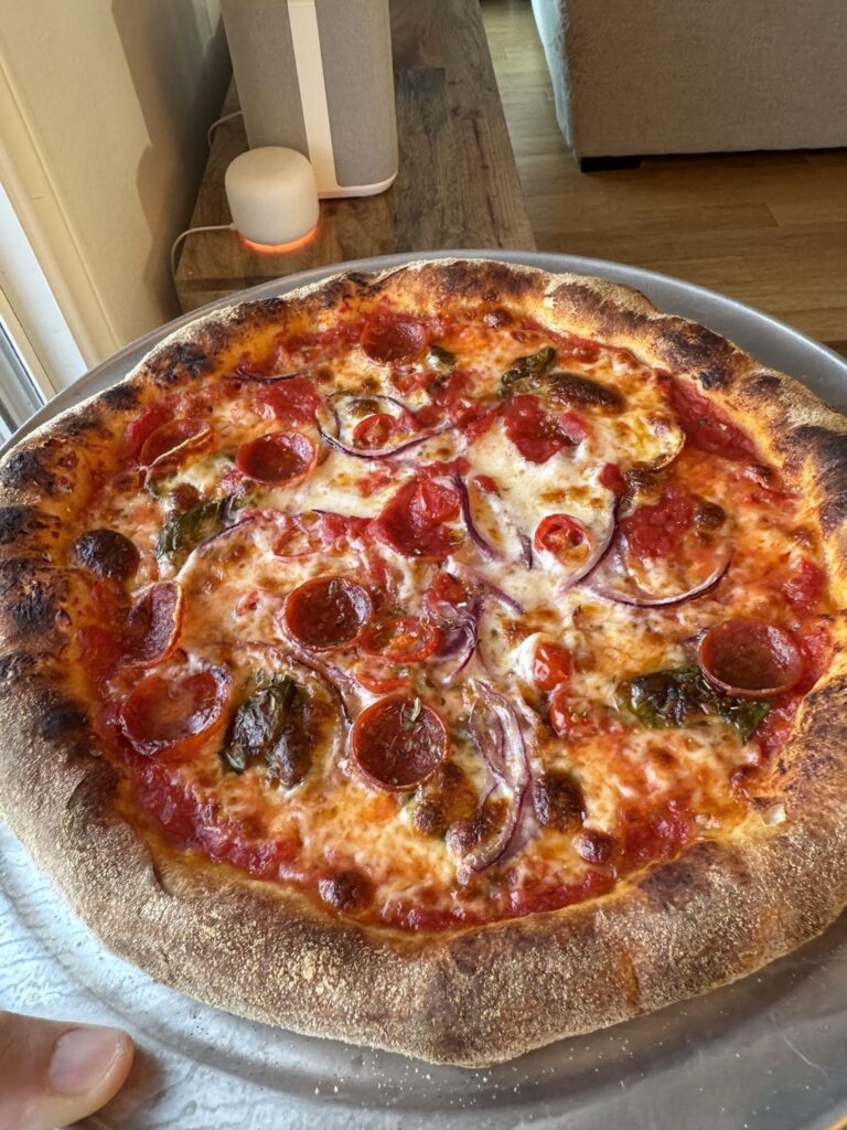 15" NY Style Pizza in Home Oven