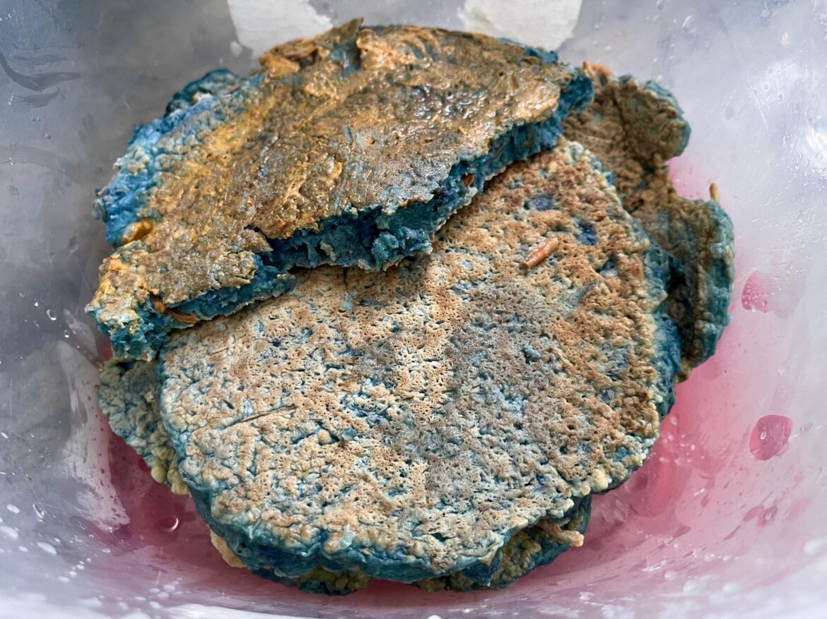 My famous blue waffles