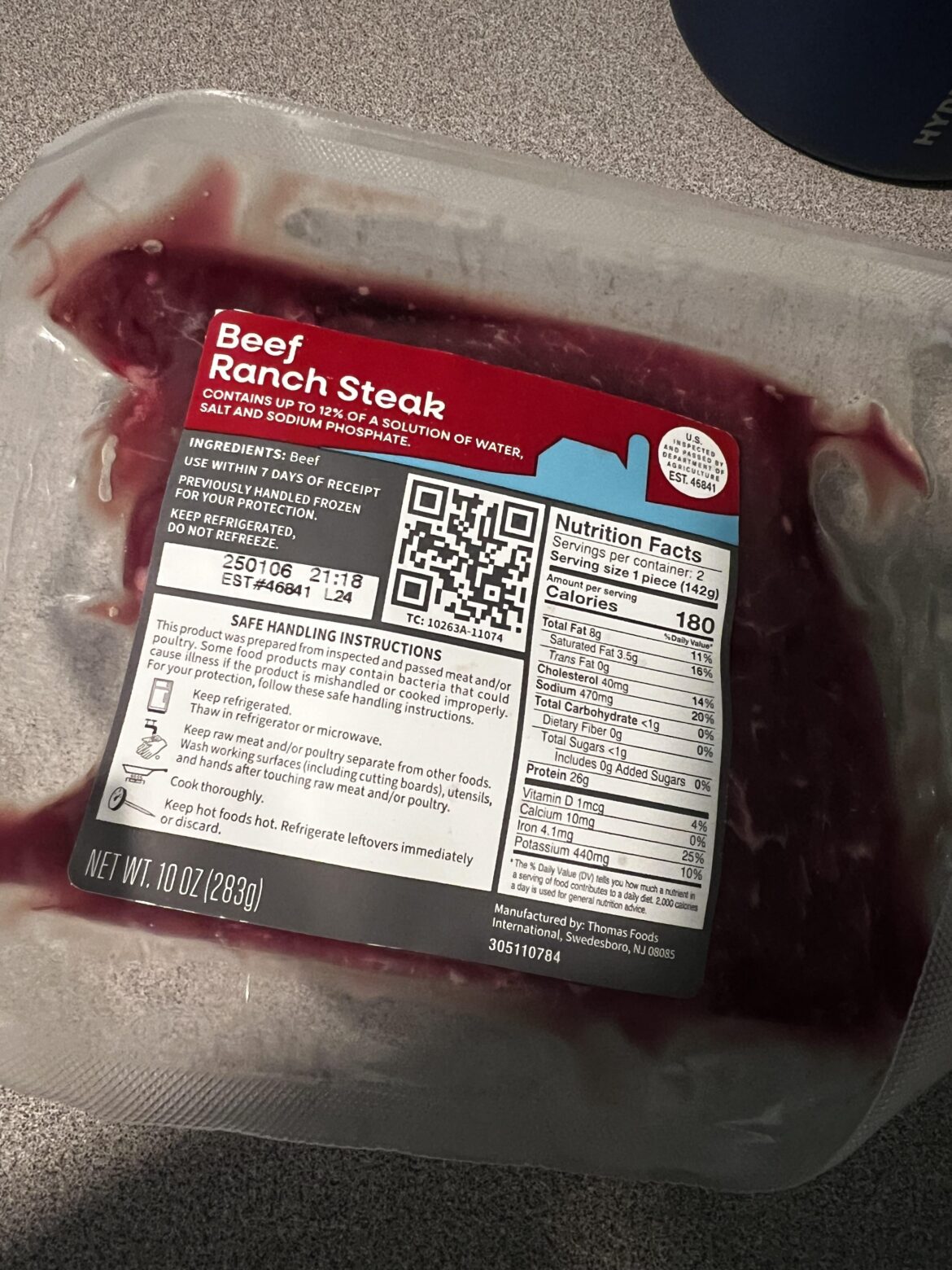 Anyone else have an odd steak experience? Anyone else have an odd steak experience?