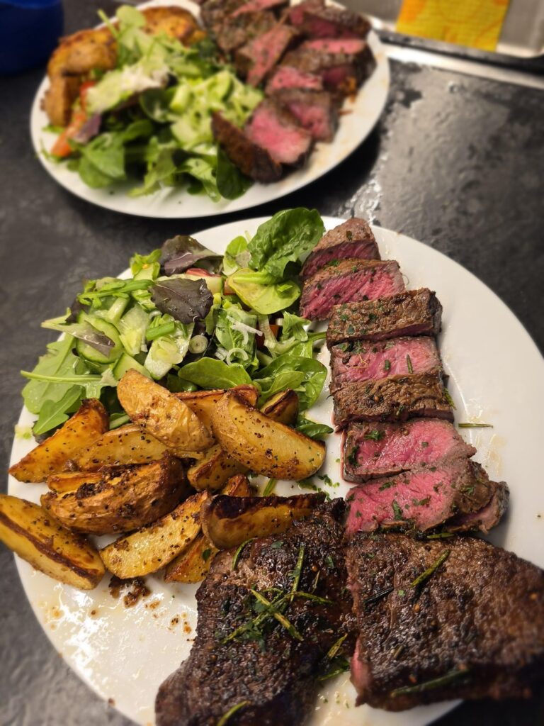 First time reverse-searing. I'm blown away.