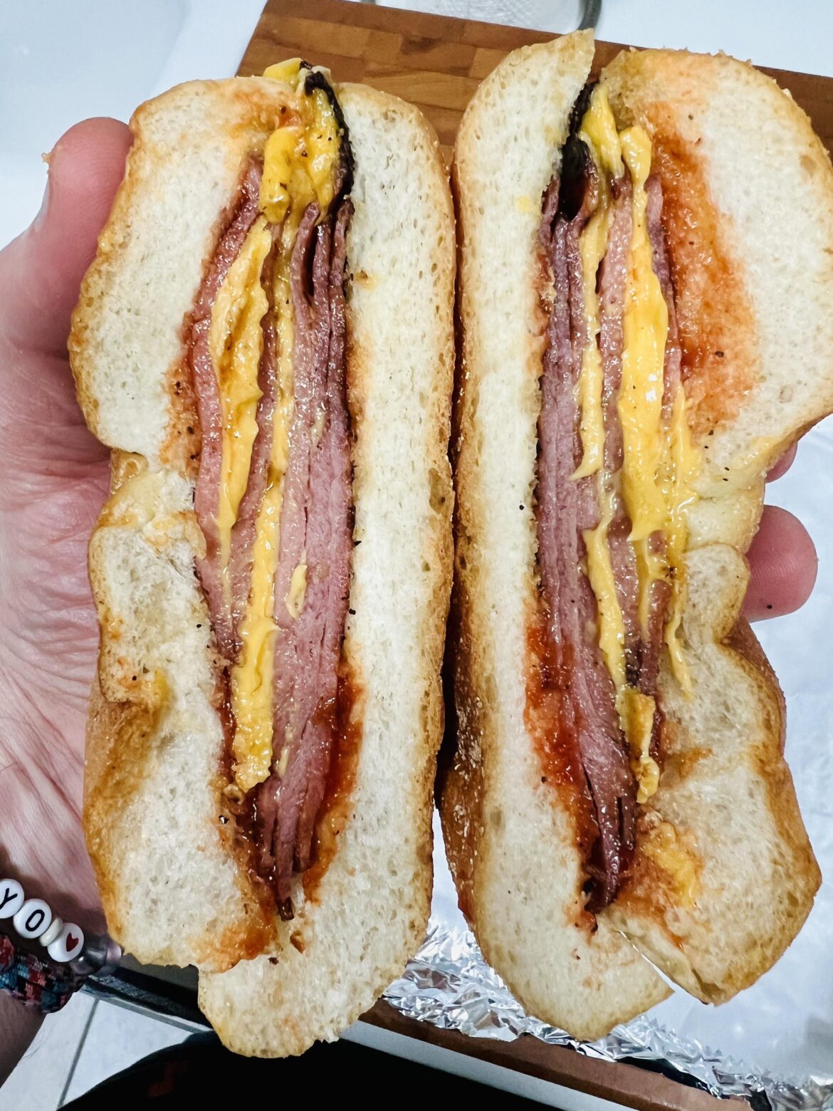 Taylor Ham and Cheese