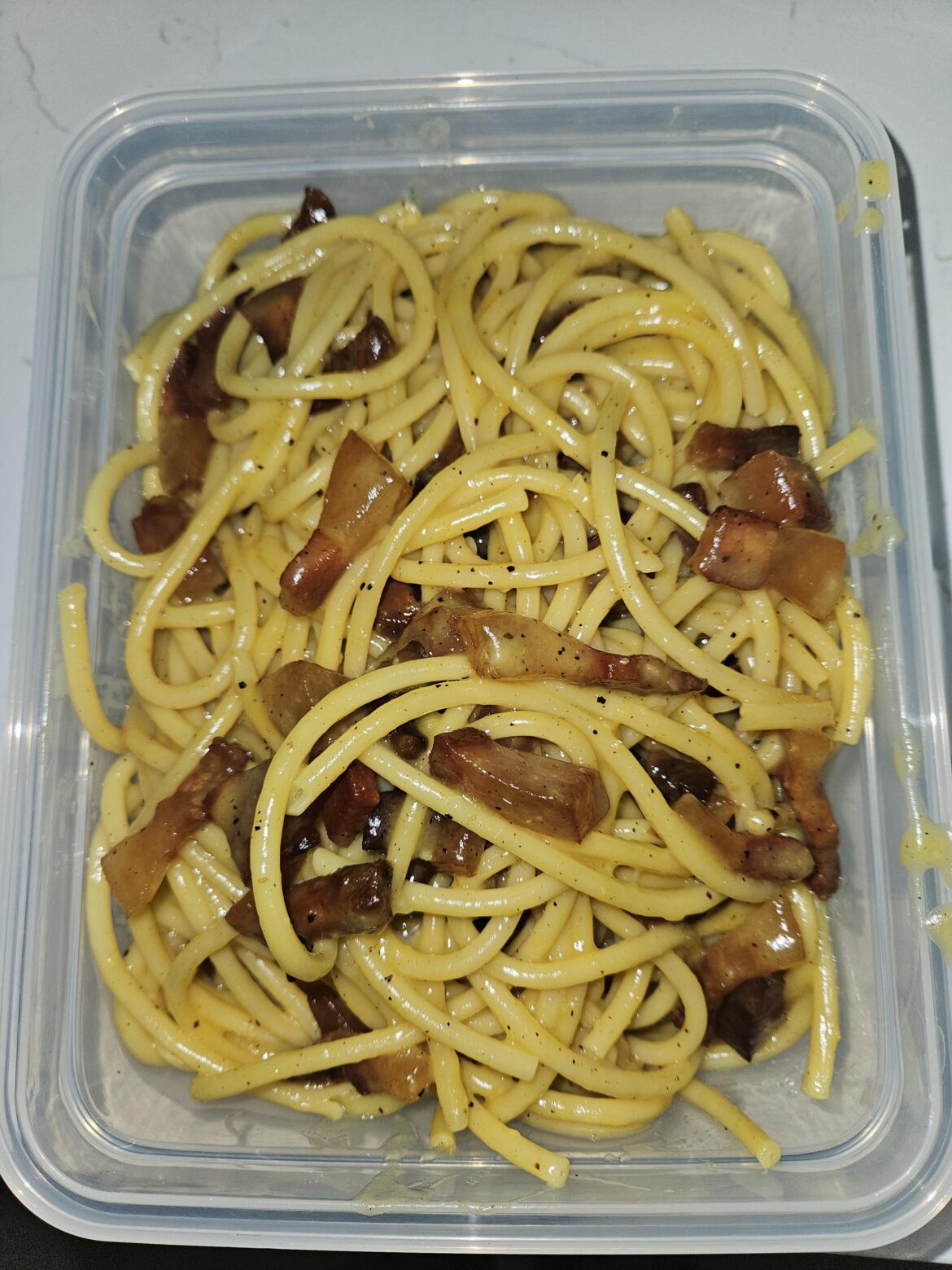Homemade Carbonara