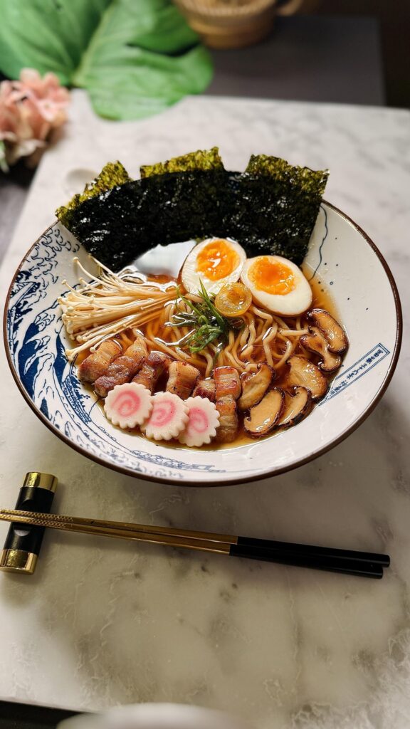 Homemade Shoyu Ramen