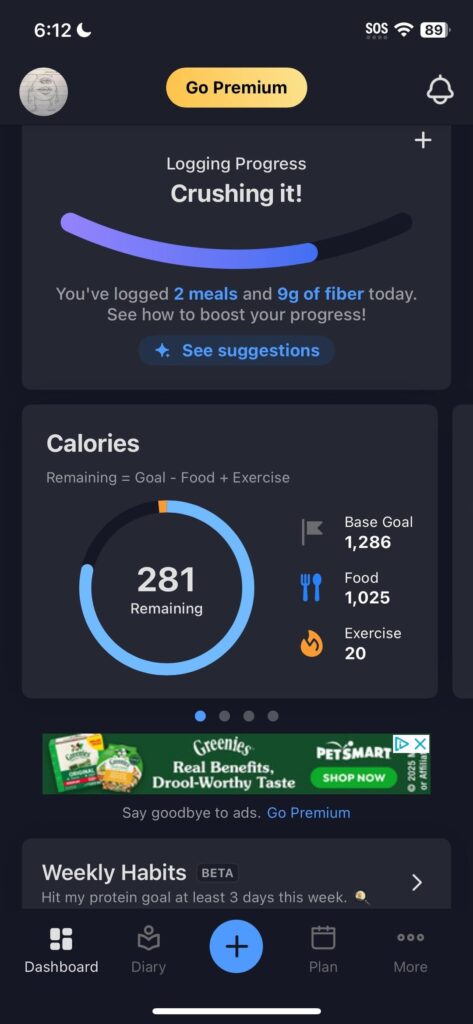 there’s no way i’m getting my protein in today